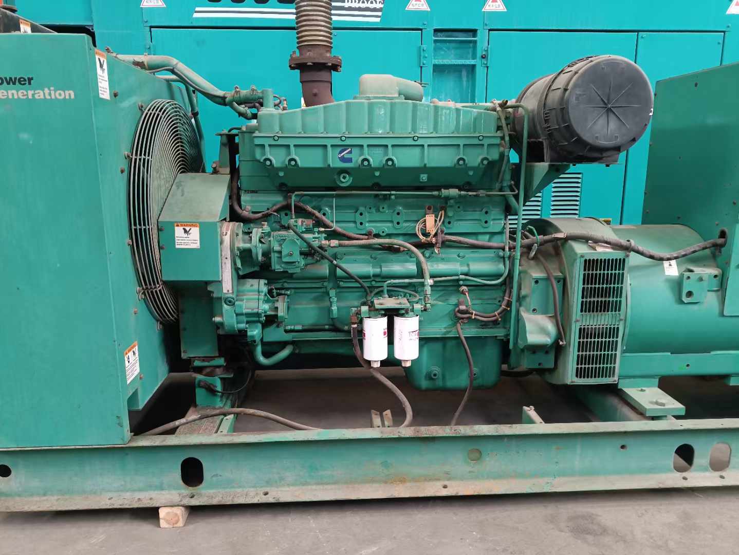 沿河过载会对 600kW 柴油发电机组造成哪些损害？