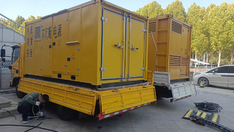 沿河柴油发电机组和UPS电源配合使用时的注意事项